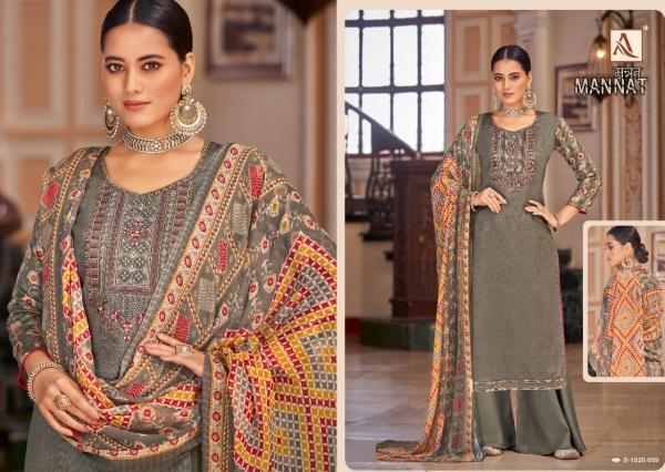 Alok Mannat Exclusive Zam Printed Designer Suits Collection